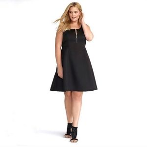 Rebel Wilson for Torrid Black Scuba Dress